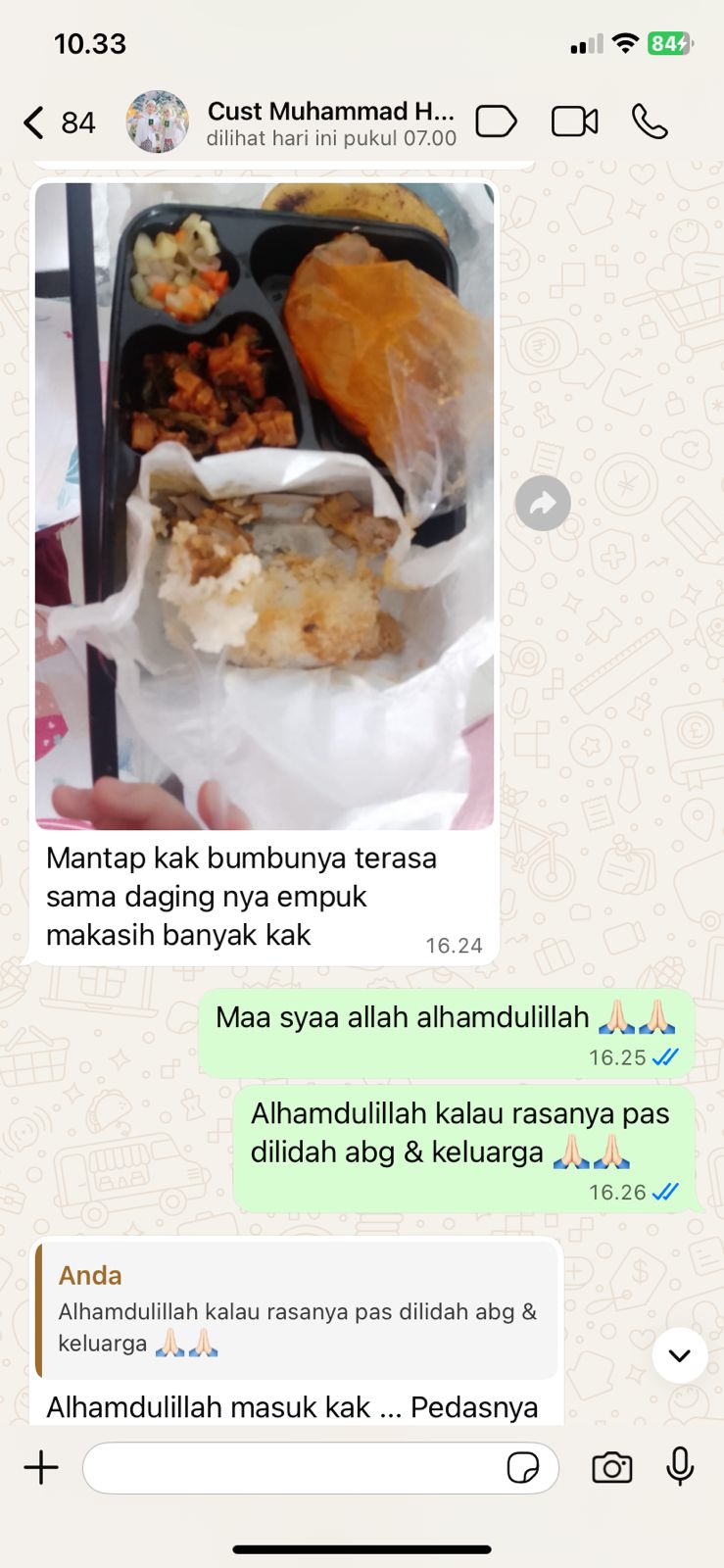 Testimoni pelanggan kami 3